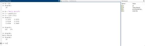 How To Clear The Command Window In MATLAB