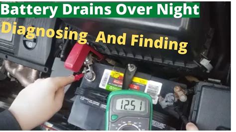 Car Battery Drains Overnight Diagnosing And Finding Diy Step By