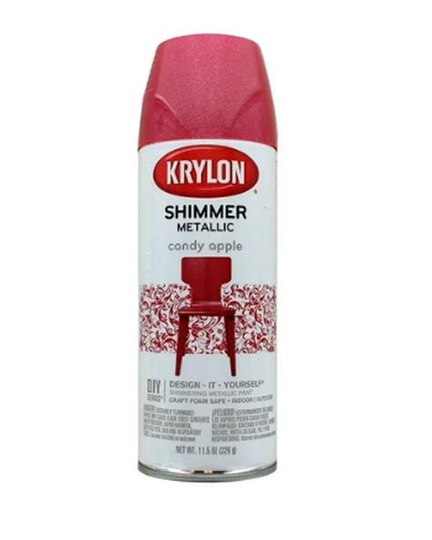 Krylon Shimmer Metallic Candy Apple Spray Paint Spray Paints