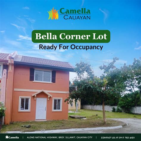 House And Lot In Cauayan City Bella Corner Lot Rfo Bedroom House And