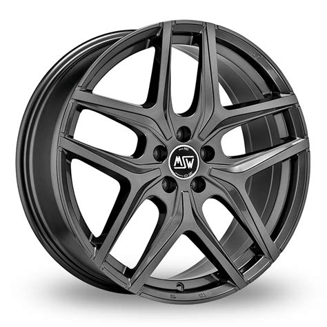 MSW By OZ 40 Gloss Gunmetal 19 Alloy Wheels Wheelbase