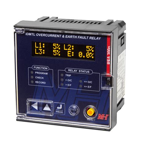 IDMTL Overcurrent & Earth Fault Relay REA200n - Munhean | Munhean