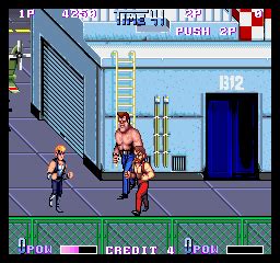 Screenshot Of Double Dragon Ii The Revenge Arcade Mobygames