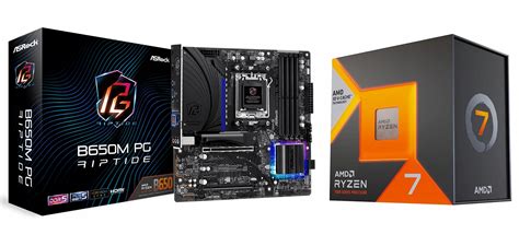 Zestaw Amd Ryzen 7 7800x3d Asrock B650m Pg Riptide W DĄbrowa GÓrnicza