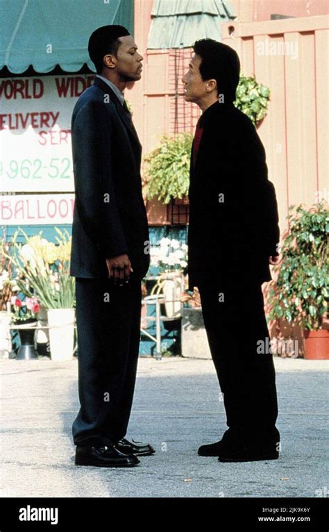 Chris Tucker And Jackie Chan Film Rush Hour Usa 1998 Characters