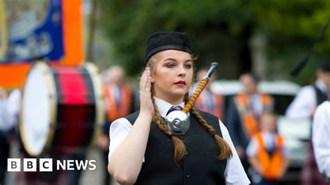 Twelfth Of July Thousands Take Part In Orange Order Parades BBC News