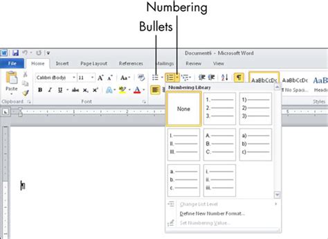 How To Make A Numbered List In Microsoft Word Printable Templates Free