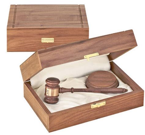 Masonic Gavel Set Royal Presentation Judge Size American Rosewood