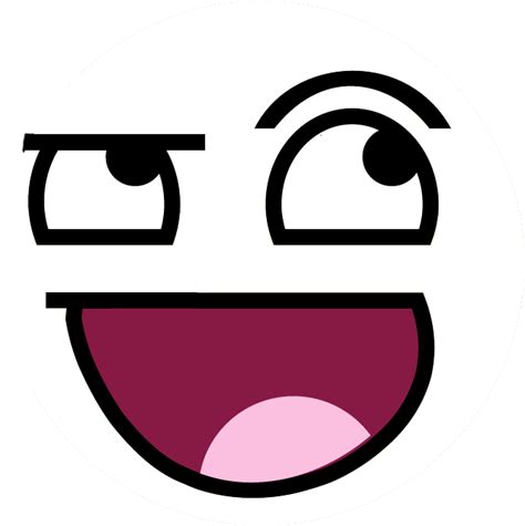 Lol Faces Meme Messages Sticker-0 - Awesome Face Transparent Background ...