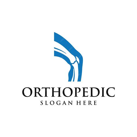 Premium Vector | Bone or orthopedic logo template design for bone care
