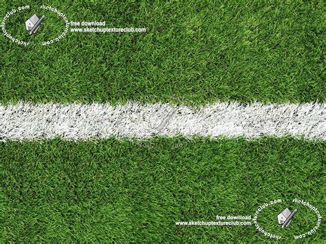 Green Synthetic Grass Sports Field With White Line Texture Seamless 18710