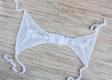 Seethrough Swimsuit Crochet Bikini Thong Bikini Set Mesh Bikini Hot Sexy Bikini Extreme Bikini