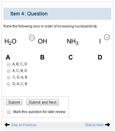 Solved Rank The Following Ions In Order Of Increasing Chegg