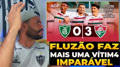 REACT AMERICA MG 0X3 FLUMINENSE brasileirão fluminense