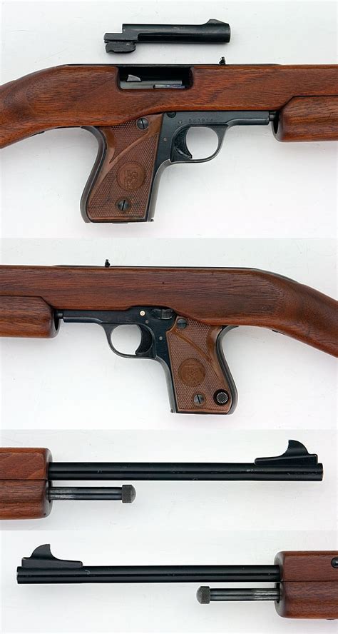 Item 10918966 Unique Model L Semiauto Pistol Carbine Combo Gun 22 Lr