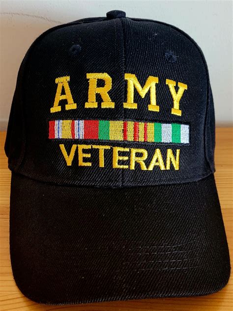 Blue Army Vietnam Veteran hat - Wurtsmith Air Museum