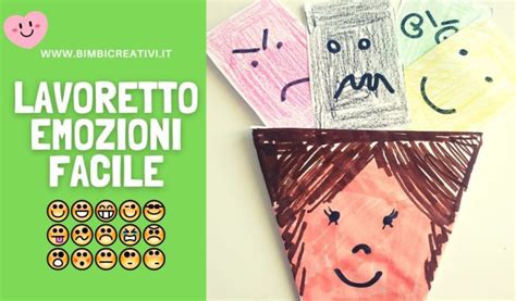 Attività emozioni facile Bimbi Creativi