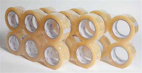 36 Rolls Carton Sealing Clear Packing 2 Mil Shipping Box Tape 2 X 110