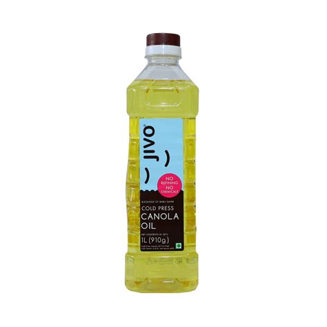 Jivo Cold Press Canola Oil Ltr Agam Whole Sale