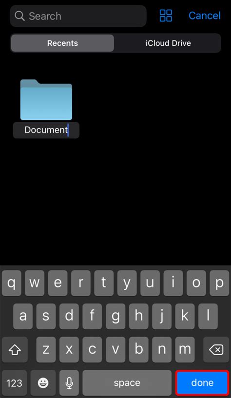 Cómo cambiar las extensiones de archivo de un archivo en un iPhone