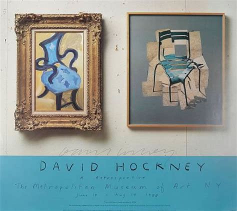 A Retrospective Signed David Hockney Denis Bloch