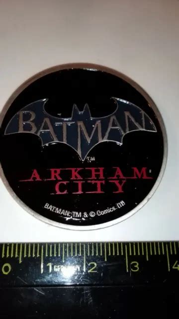 UNIKAT BATMAN ARKHAM CITY US MILITARY Challenge Coin Sehr Seltenes