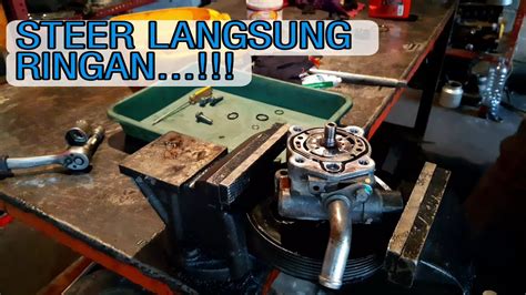 Cara Mengganti Seal Kit Pompa Power Steering Mitsubishi Langsung