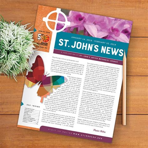 5 Design Ideas for Church Newsletters | ChurchArt.com Blog