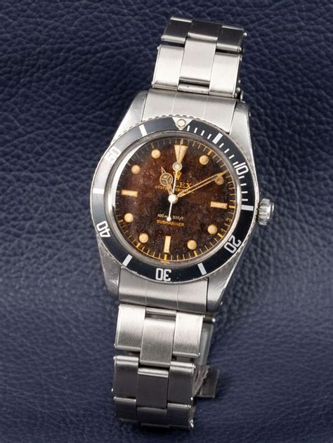 Rolex Submariner Reference 6536 1 From 1957 With A Gilt Dial Thin Case Wrist Icons