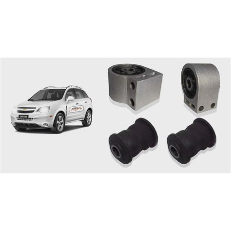 Kit 4 Buchas Refil Balança Bandeja Captiva 2 4 3 6 4cc V6 em Promoção