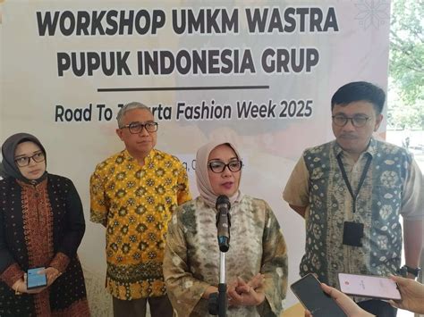 Umkm Wastra Binaan Pt Pusri Siap Tampil Di Jfw Rumah Bumn Sumsel