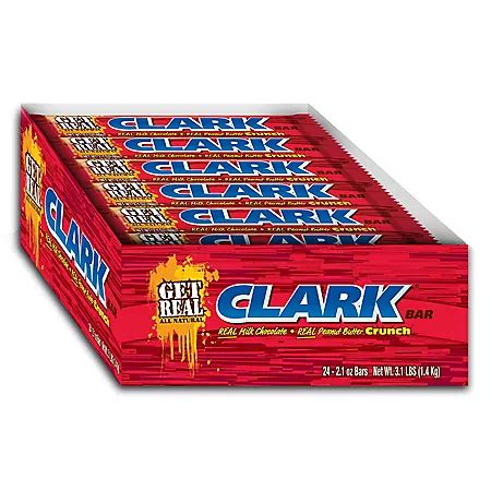 Clark Bar, 2.1 oz (24 ct.) - Sam's Club