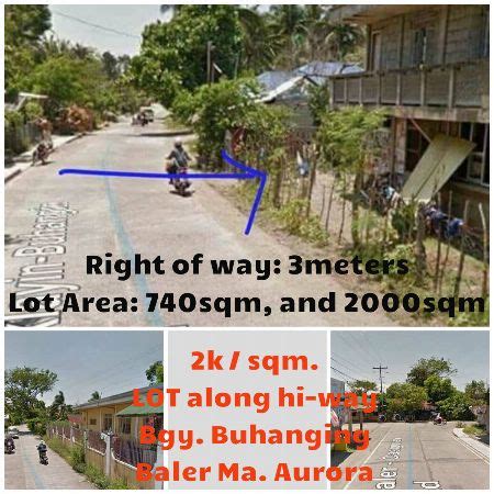 Lot Baler Aurora 2k Sqm Only Along The Road 09952415883 Land Farm