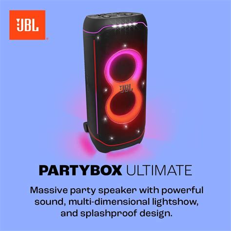 JBL Partybox Ultimate Multi Purpose Party Speaker Black Sunshine Photo