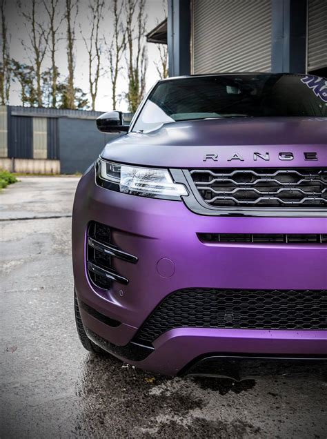 Range Rover Satin Purple | Wrap Capital