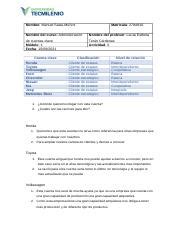 Actividad Administracion De Cuentas Clave Docx Nombre Manuel Salas