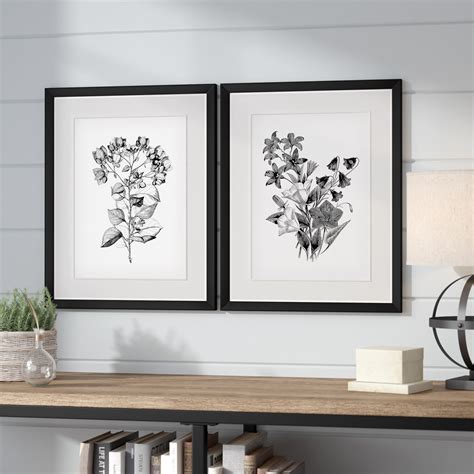 Laurel Foundry Modern Farmhouse Botanical Black And White On Paper