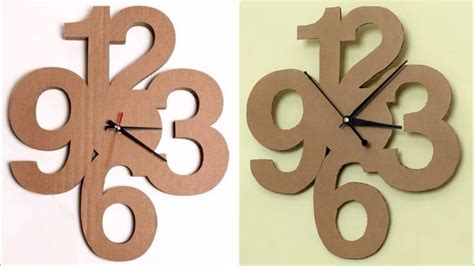 Wall Clock Best Out Of Waste Idea How To Make Wall Clock DIY