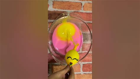 Mixing Slime🌈 With Funny🎈balloons Satisfying Slime Asmr Video Youtube