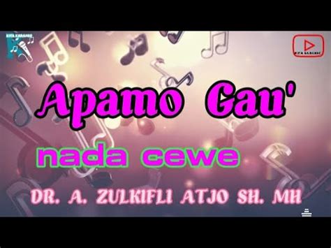 Apamo Gau Nada Cewe YouTube