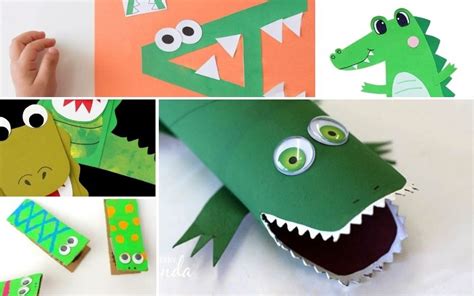 5 Fun And Easy Alligator Craft Ideas To Use With Your Preschooler