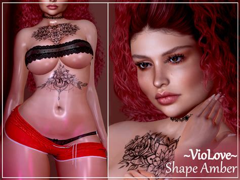 Second Life Marketplace ~violove~ Shape Amber [ak Advanced] Chubby