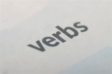 Verbs Form The Core Of Communication Conveying Meaning And