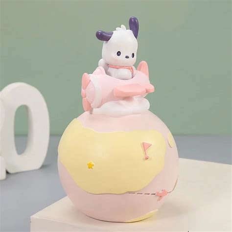 Sanrio Kuromi Bank Cinnamoroll Pochacco My Melody Glowing Cartoon Dolls