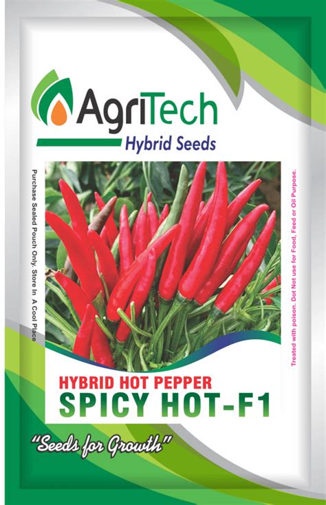 Spicy Hot F1 Hybrid Hot Pepper Agritech Green Gold Agri Seeds Pvt Ltd