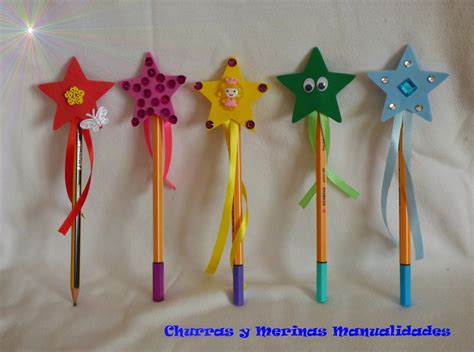 Varitas M Gicas De Goma Eva Para Decorar L Pices Pencil Toppers