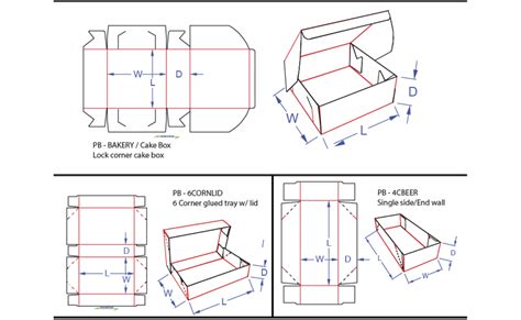 Box Measurements Folding Cartons Great Little Box Co