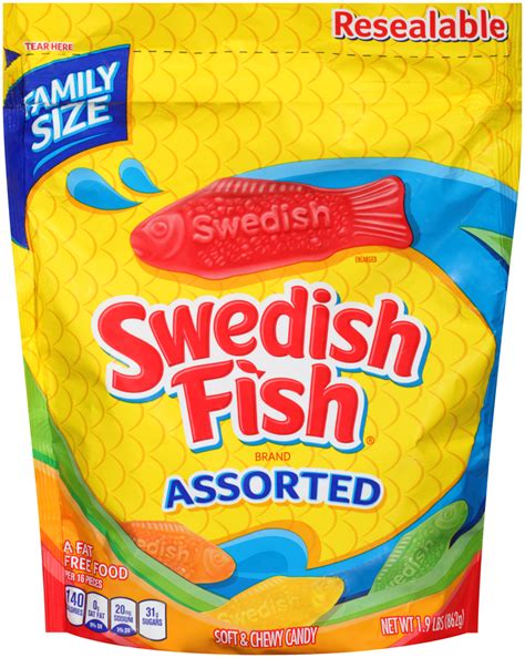 Buy Swedish Fish Fatfree Assorted Flavors Soft Chewy Candies - it's ...