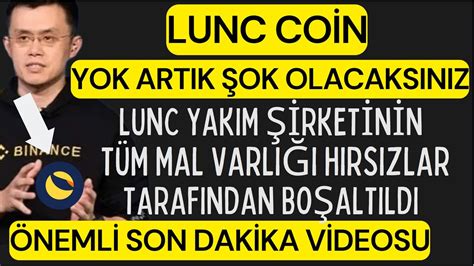 LUNC COİN YOK ARTIK BUDA OLDU ŞAŞIRACAKSINIZ LUNC YAKIM