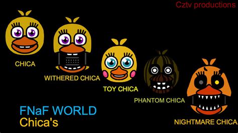 FNaF WORLD CHICA'S by Cztvproductions on DeviantArt